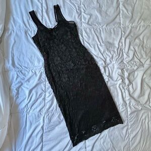 Lace Midi Dress Sz XL